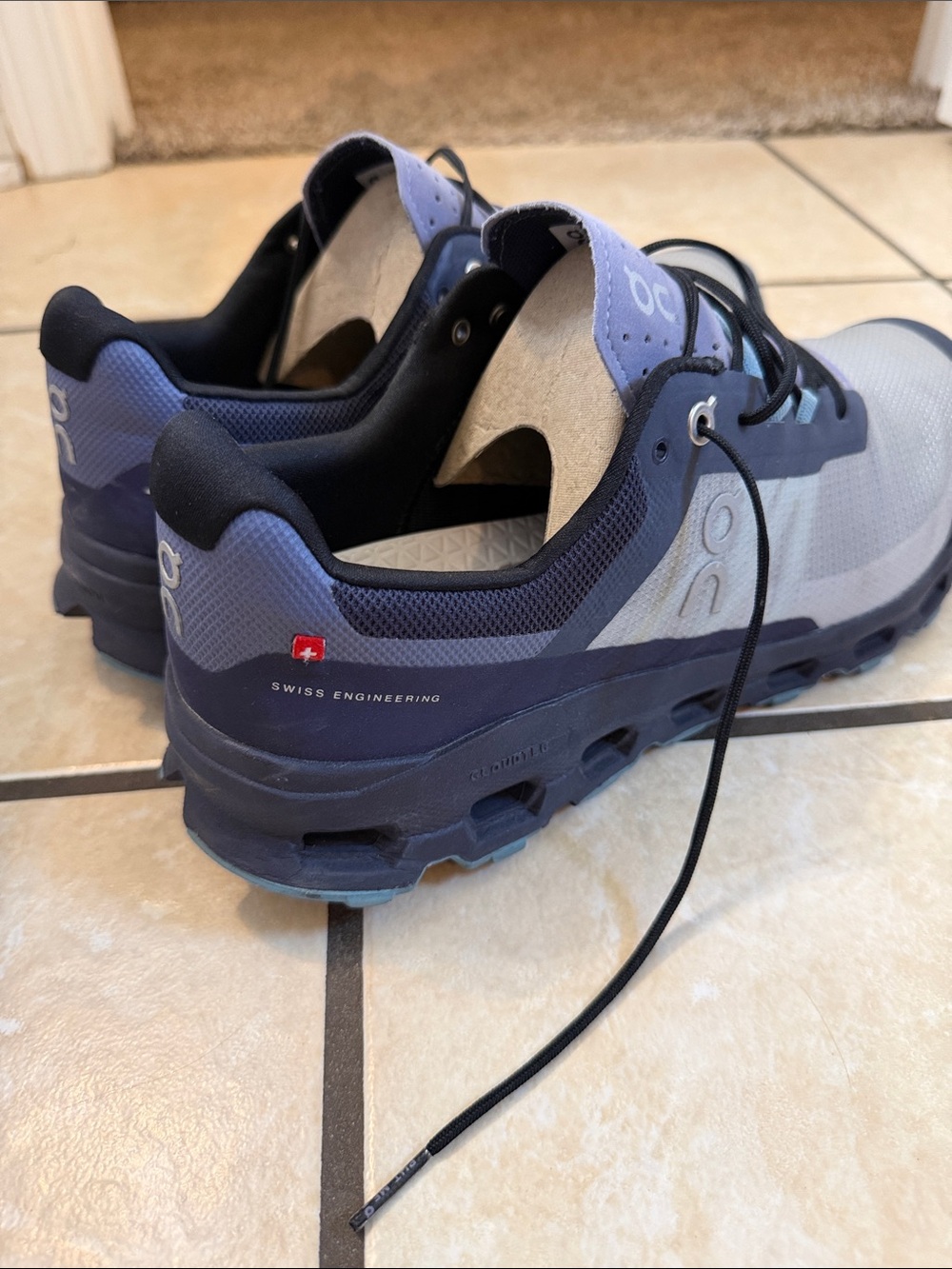 On Running Mens Athletic Shoes - Picture 4 of 5